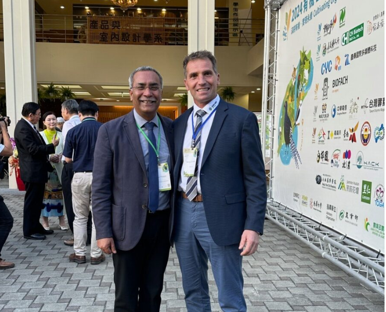 Ravi R. Prasad (Geschäftsführer IFOAM), Georg Gerharter Ravi R. Prasad (Geschäftsführer IFOAM), Georg Gerharter